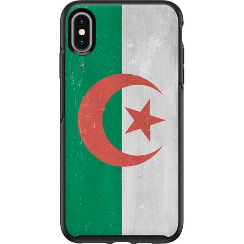 Algeria Flag Distressed Otterbox Symmetry iPhone Skin